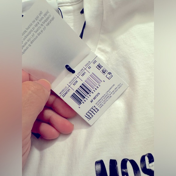 BNWT Moschino Couture Belt logo Tshirt - Picture 3 of 4